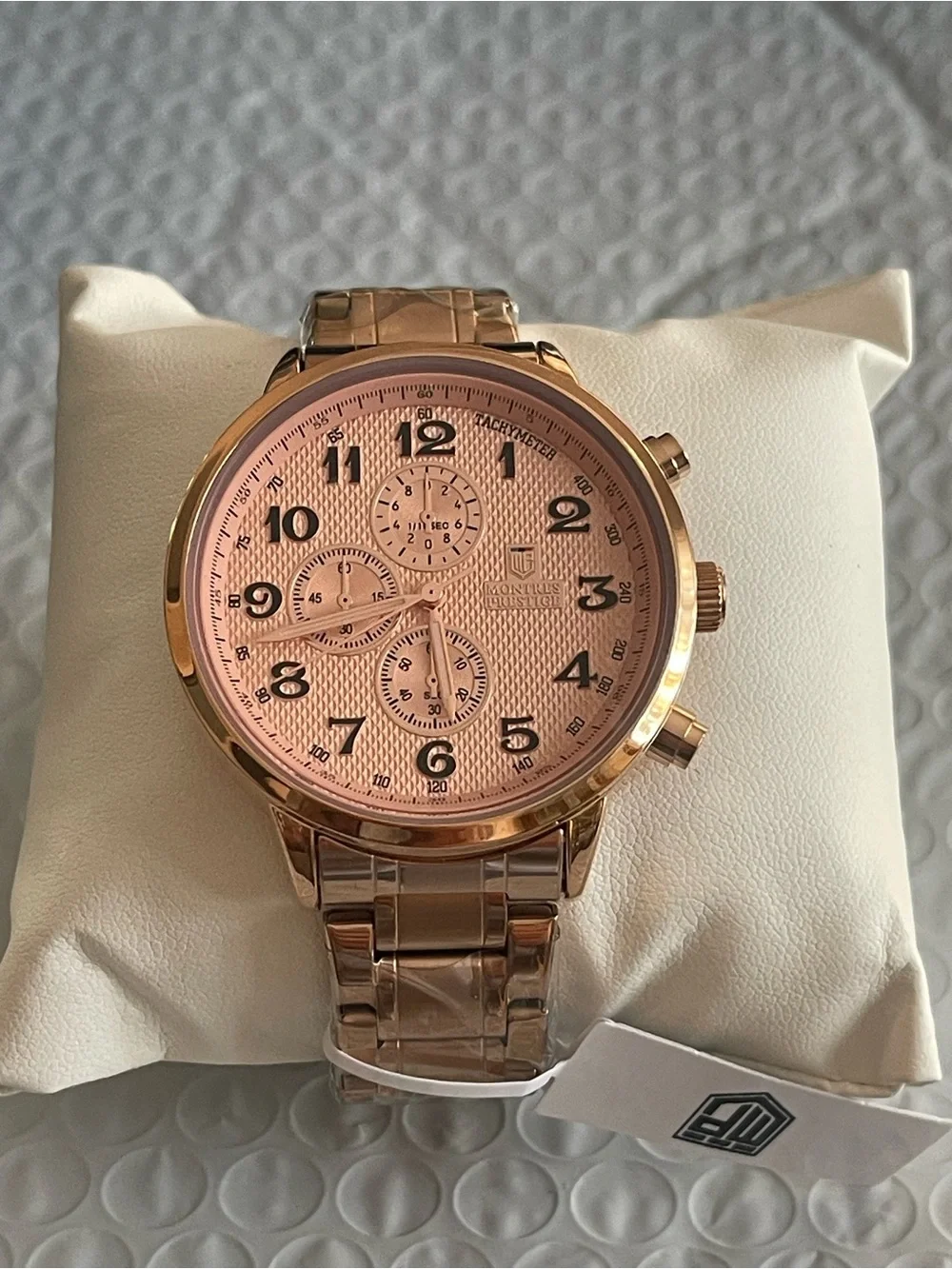 Montres Prestige X Invicta Men's Watch - 43mm, Rose Gold (MPW-0320) new
